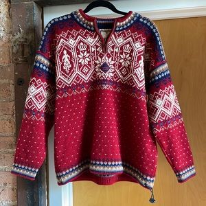 Vintage Quarter Zip Sweater
